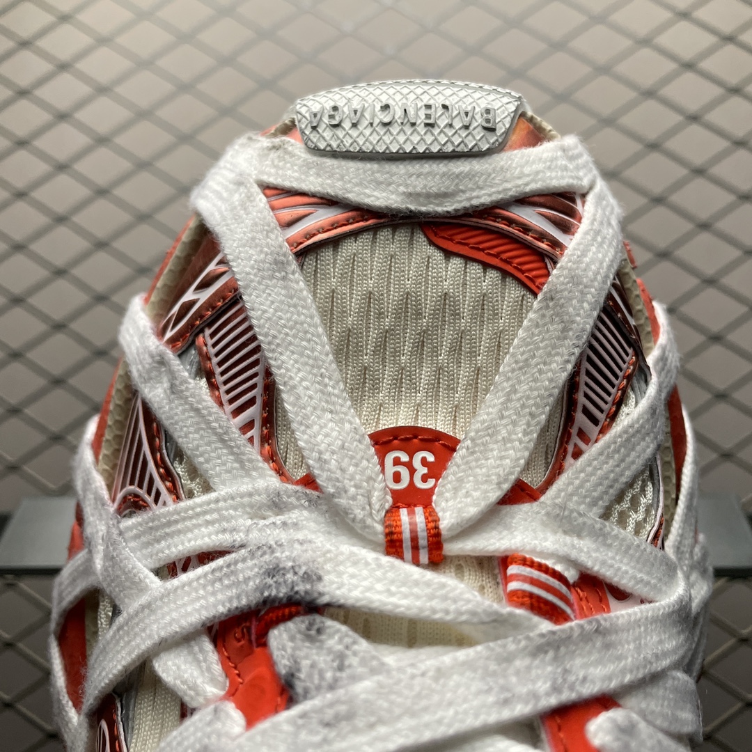 Balenciaga 3XL Extreme Lace Sneaker Orange/Beige(778698W3XLKK7597)