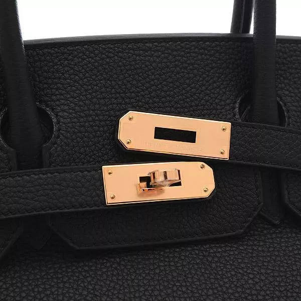 【HERMES】エルメス バーキン30　トゴ　ブラック【中古·未使用】【バッグ】