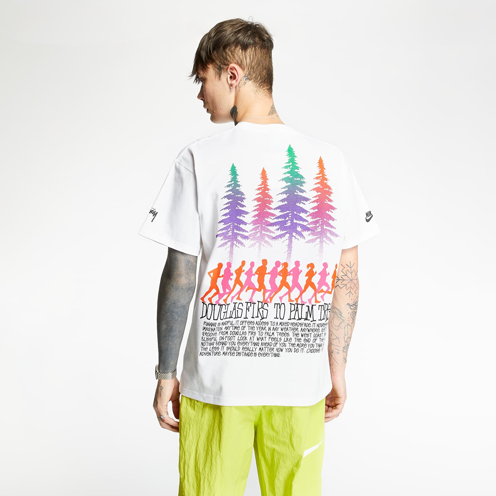 T-shirts Nike x Stüssy NRG Fire Tee White