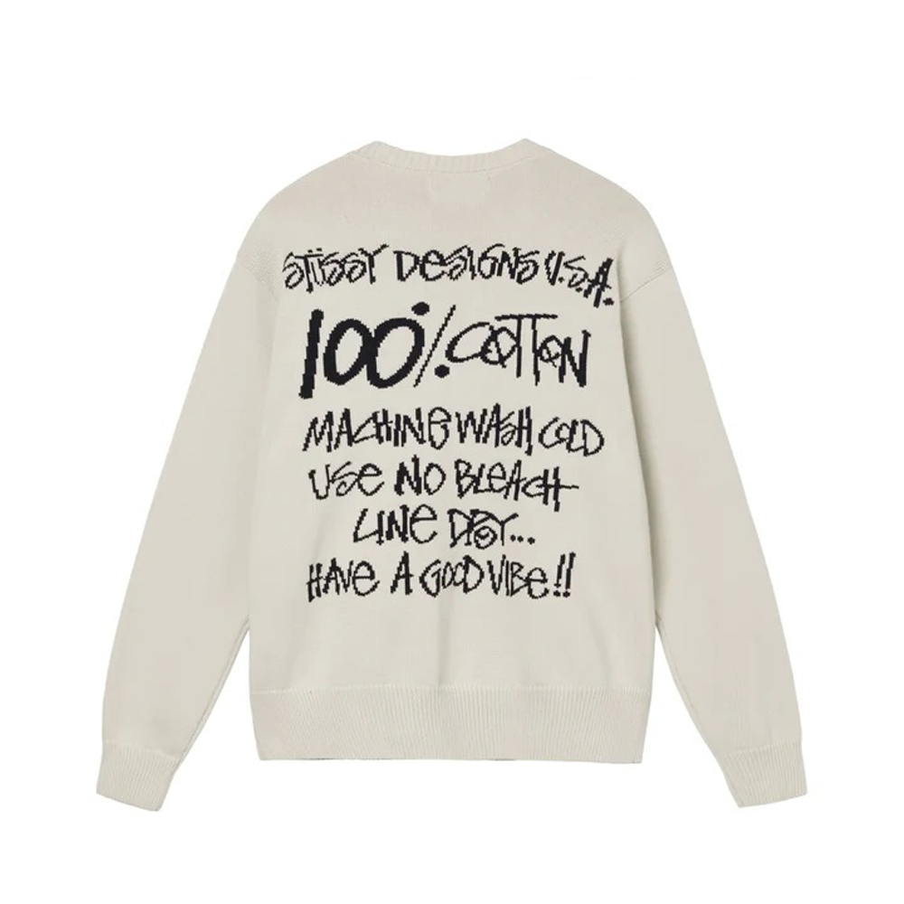 Stussy Care Label Sweater FW22