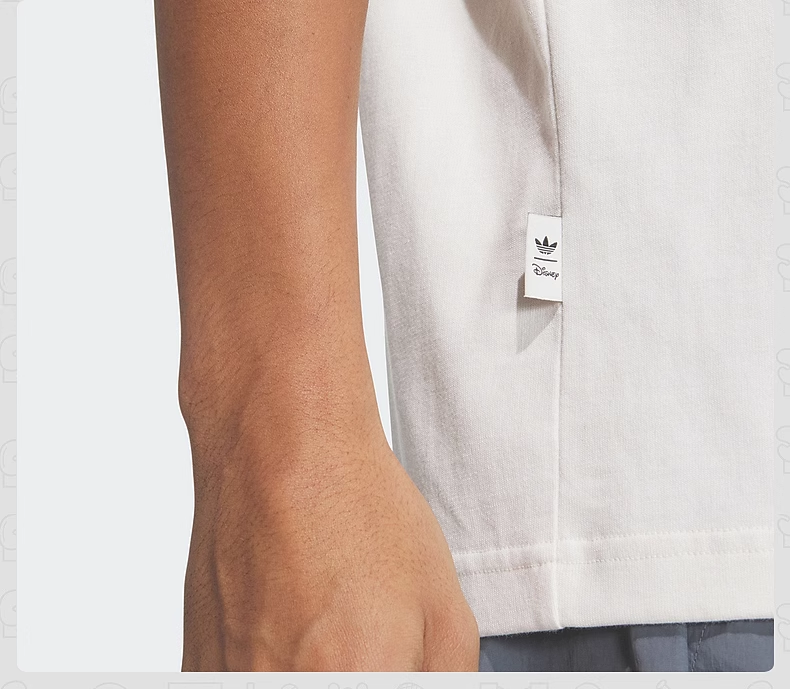 アディダス トレフォイル ディズニー 共同ブランド 半袖 メンズ・レディース ドナルドダック プリントTシャツ