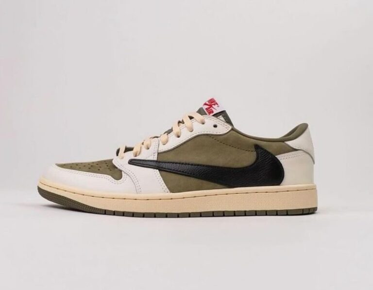 Travis Scott × Nike Air Jordan 1 Low OG SP “Reverse Olive”が9月9日に発売予定 ［DM7866-200］