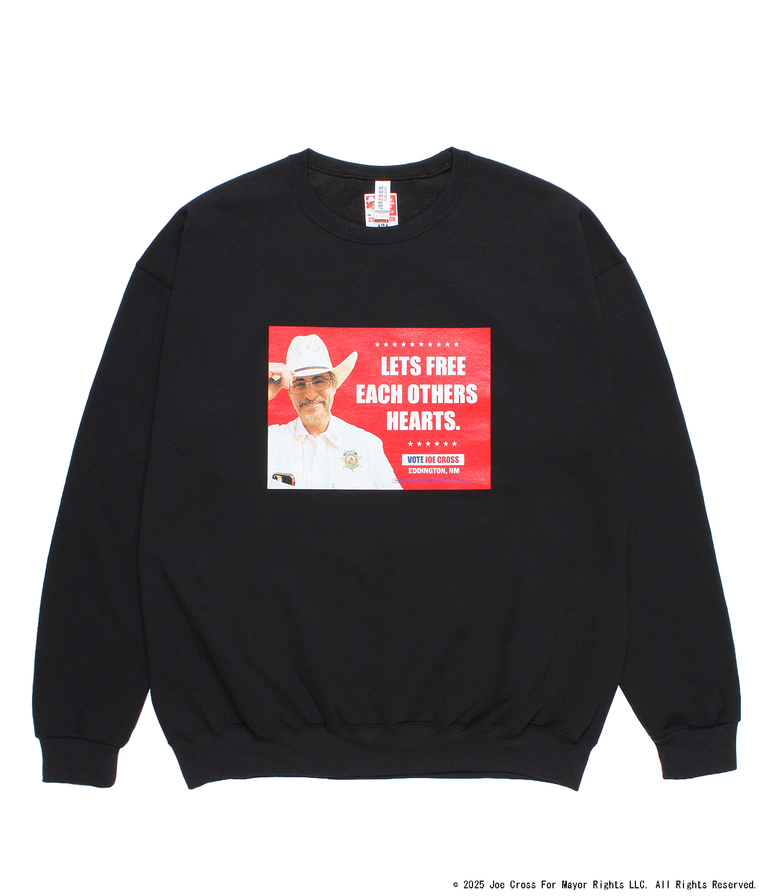 EDDINGTON / SWEAT SHIRT -6932-BLACK