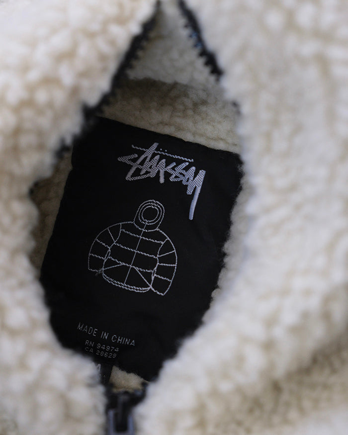 ☆送料関税込☆Stussy 8 Ball Sherpa Jacket Natural☆超人気☆