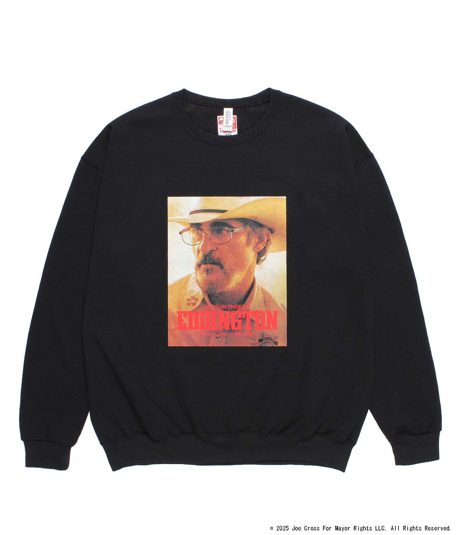 EDDINGTON / SWEAT SHIRT -6930-BLACK