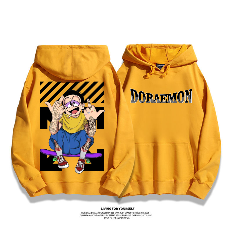 ストリートユニークな超クールな漫画ファッションパーカー