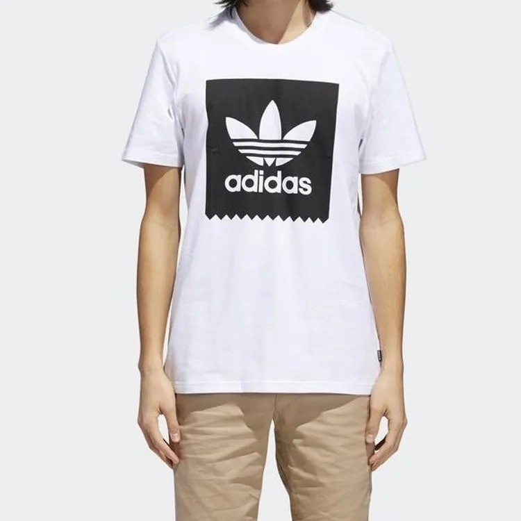 [ユニセックス]Adidas Originals Set-in Sleeve T-Shirt Black White