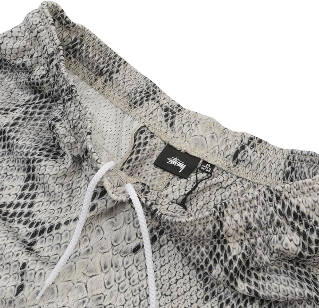 Stussy MESH SHORT SNAKE SKIN Mesh Shorts, Bone : Clothing, Shoes & Jewelry - Amazon.co.jp