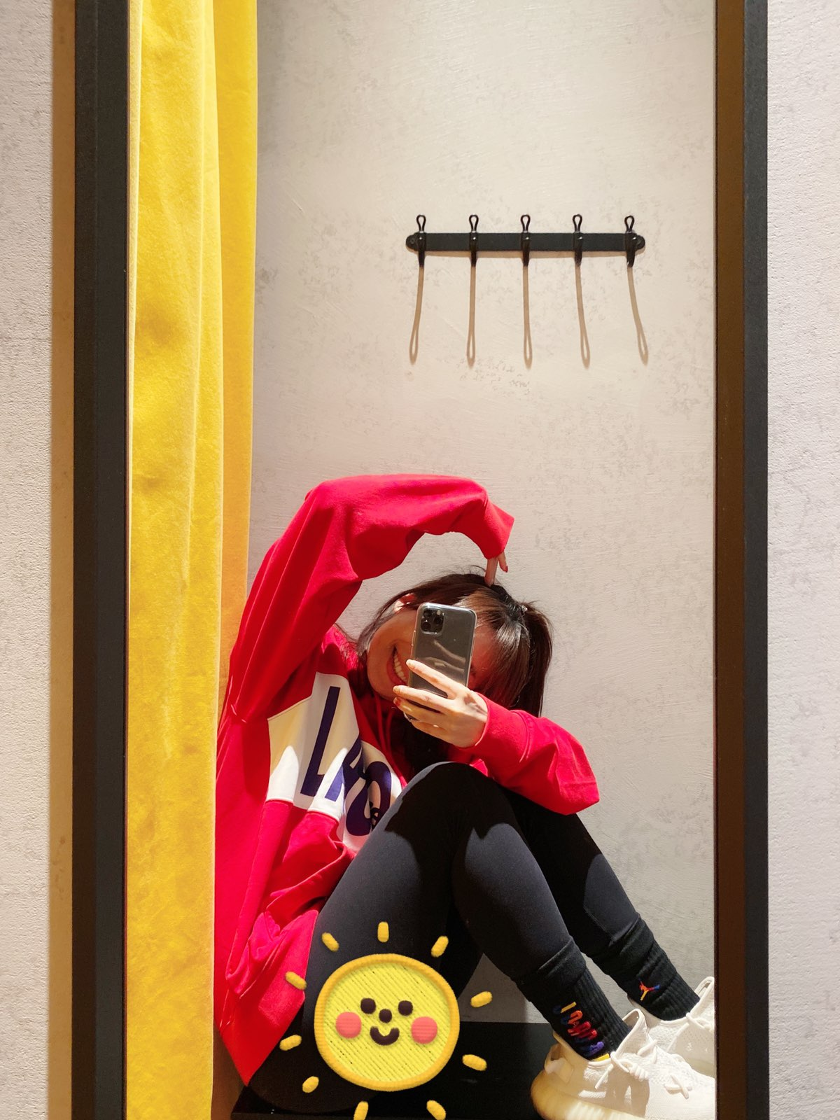 Supreme®/LACOSTE 19FW Logo Panel Hooded Sweatshirt