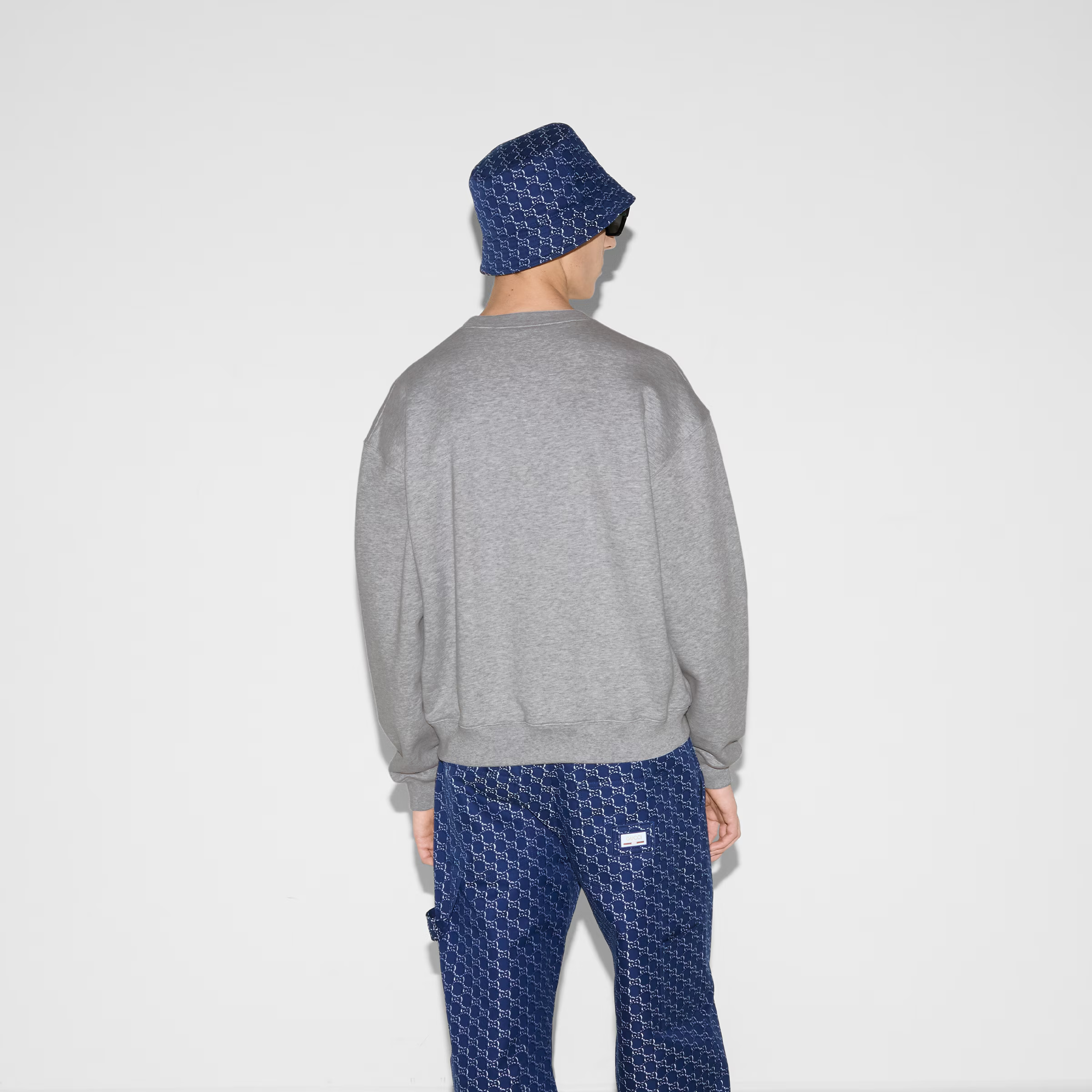 エンブロイダリー コットンジャージー スウェットシャツ