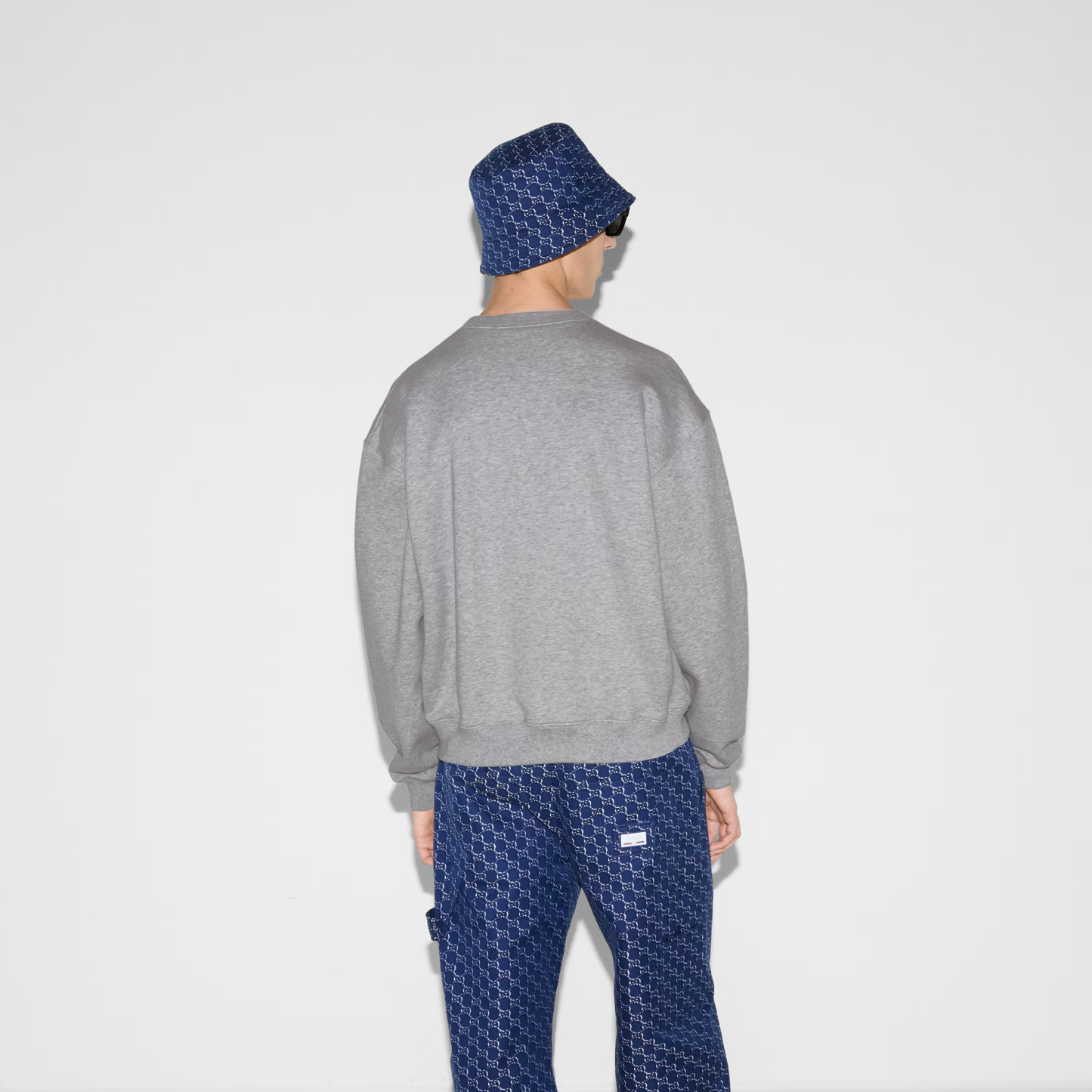 エンブロイダリー コットンジャージー スウェットシャツ