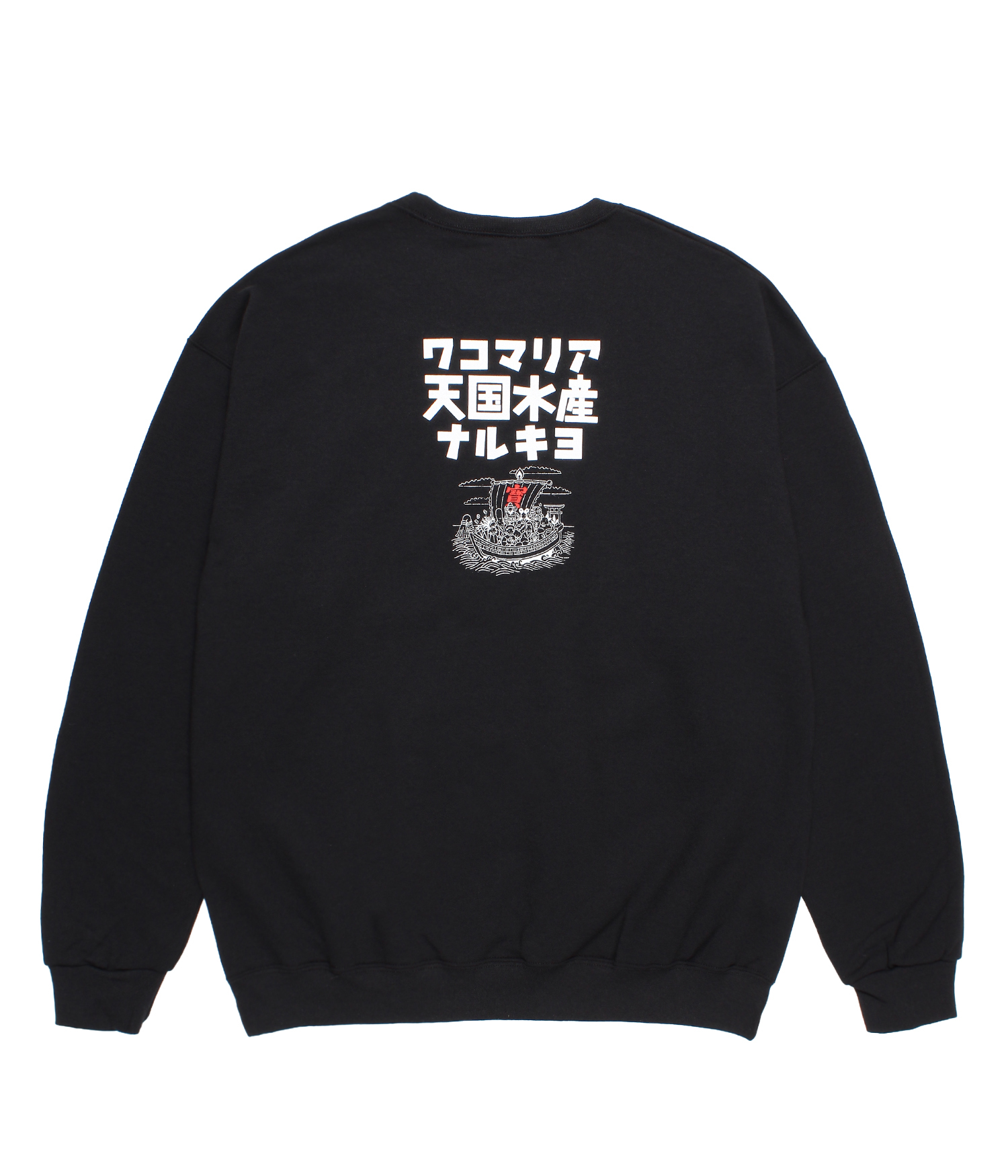 なるきよ / SWEAT SHIRT -6945-BLACK