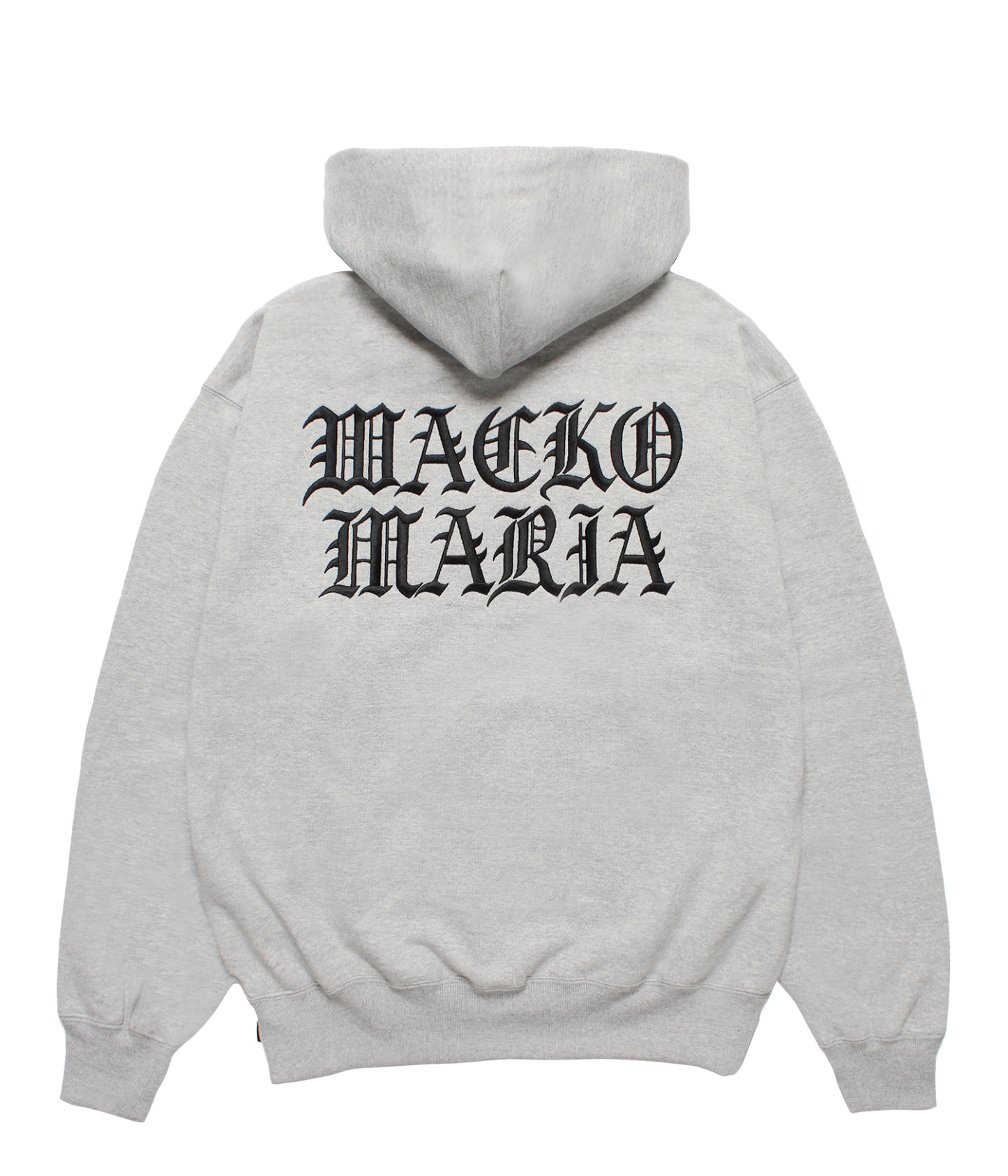 HEAVY WEIGHT FULL ZIP HOODED SWEAT SHIRT(TYPE-2)(GRAY)