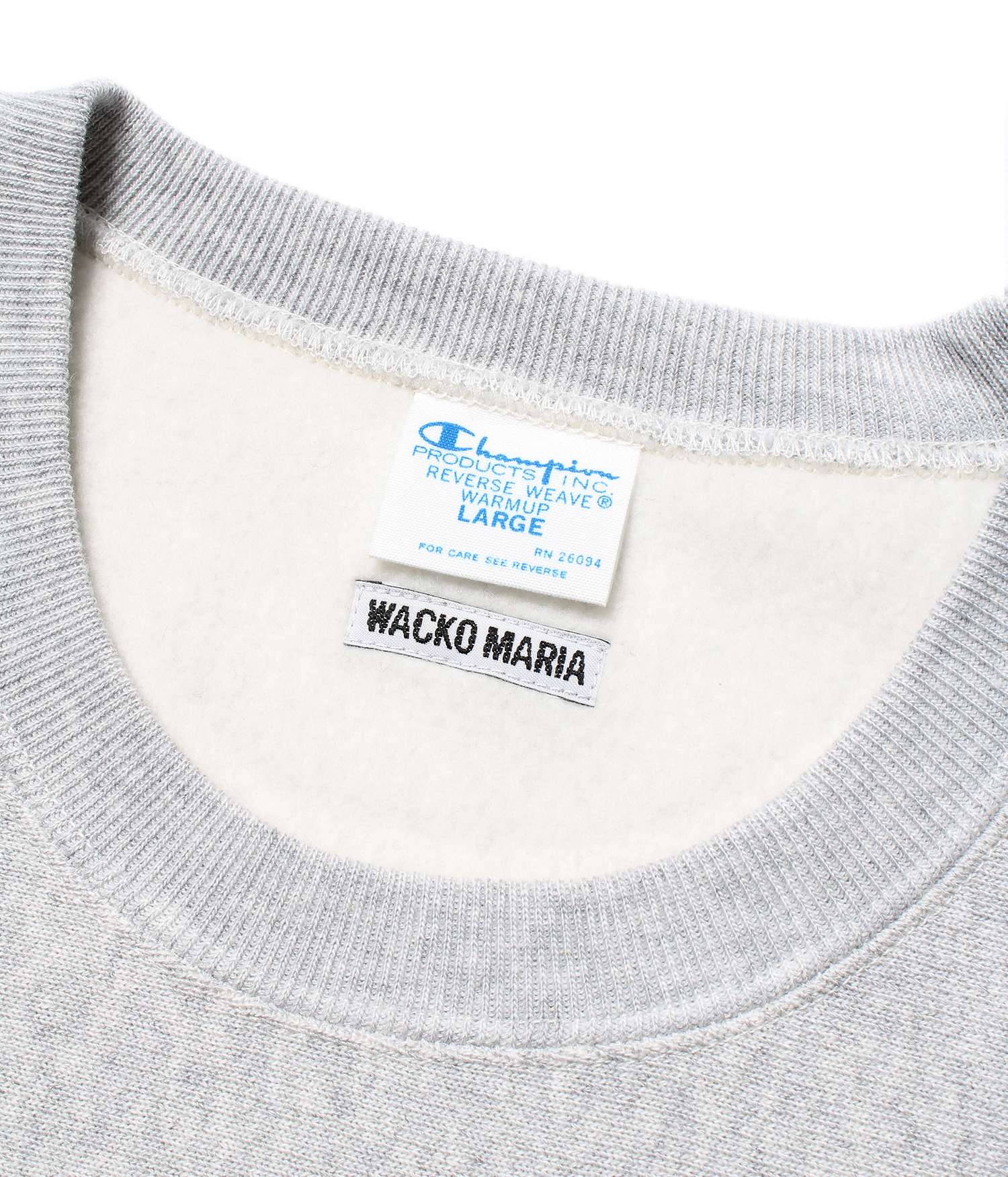 Champion / REVERSE WEAVE CREW NECK SWEAT SHIRT -6963-GREY