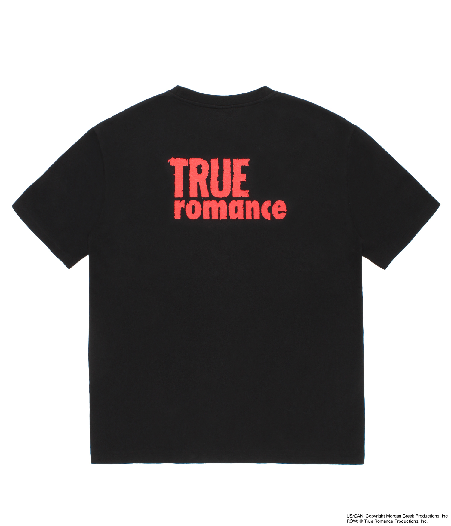 TRUE ROMANCE / WASHED HEAVY WEIGHT T-SHIRT BLACK #6