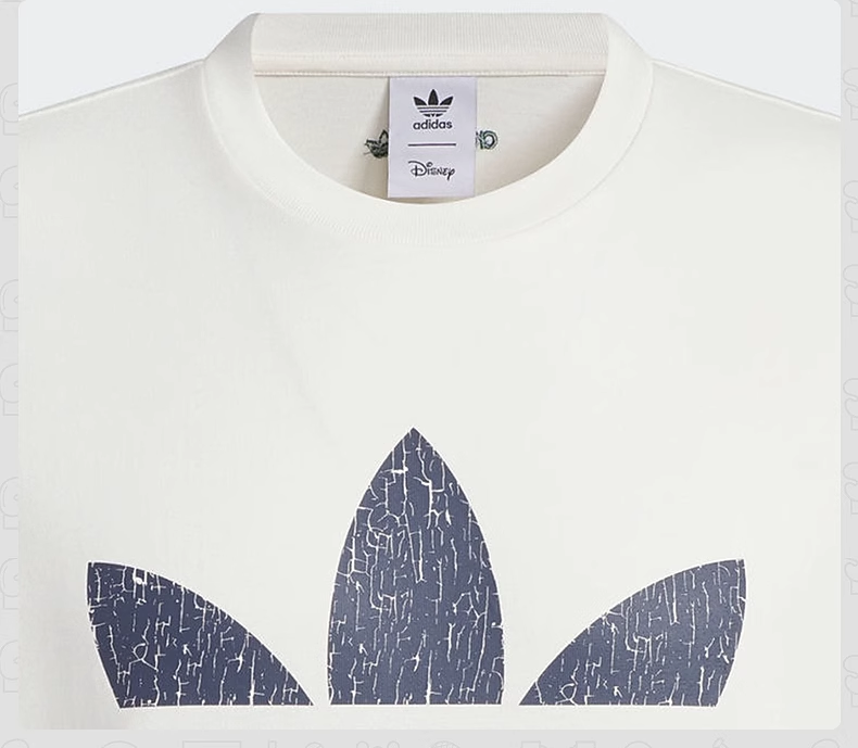 アディダス トレフォイル ディズニー 共同ブランド 半袖 メンズ・レディース ドナルドダック プリントTシャツ