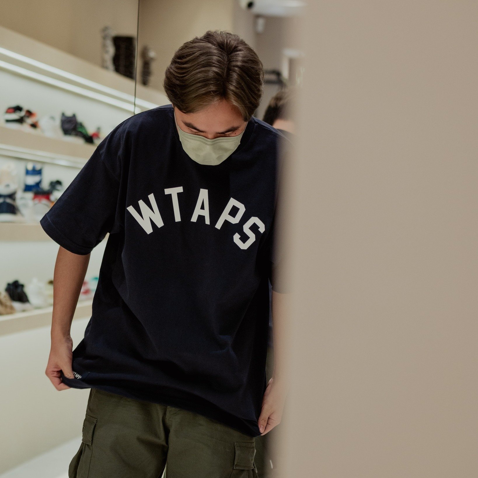 22SS WTAPS LOCKER / SS / COTTON サイズS（22SS WTAPS LOCKER / SS / COTTON BEIGE（WTAPS Cut&Sewn COLLEGE / SS / COTTON））