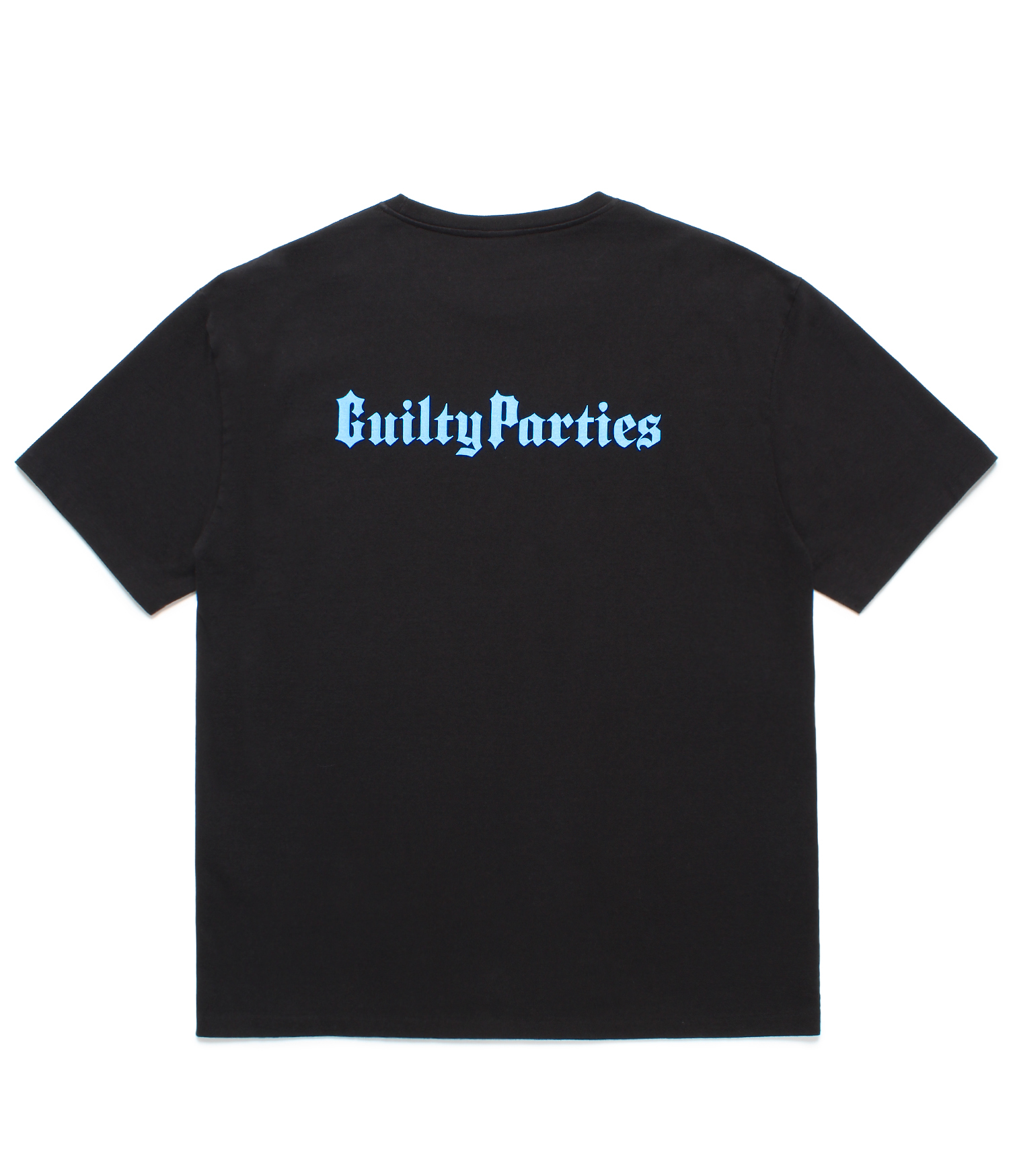 WACKO MARIA MR.BROTHERS CUT CLUB / WASHED HEAVY WEIGHT T-SHIRT BLACK