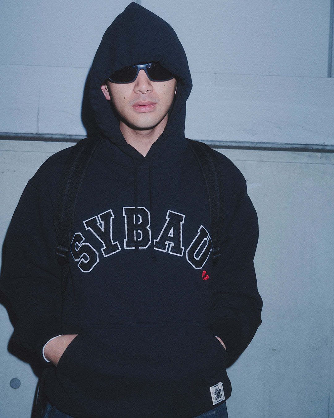 SYBAU COLLEGE HOODIE BLACK
