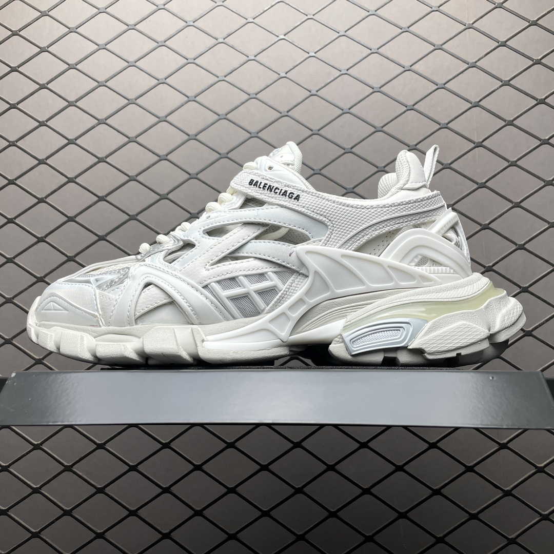 Balenciaga Track 2 Open Sneaker White(568614W2GN19000)