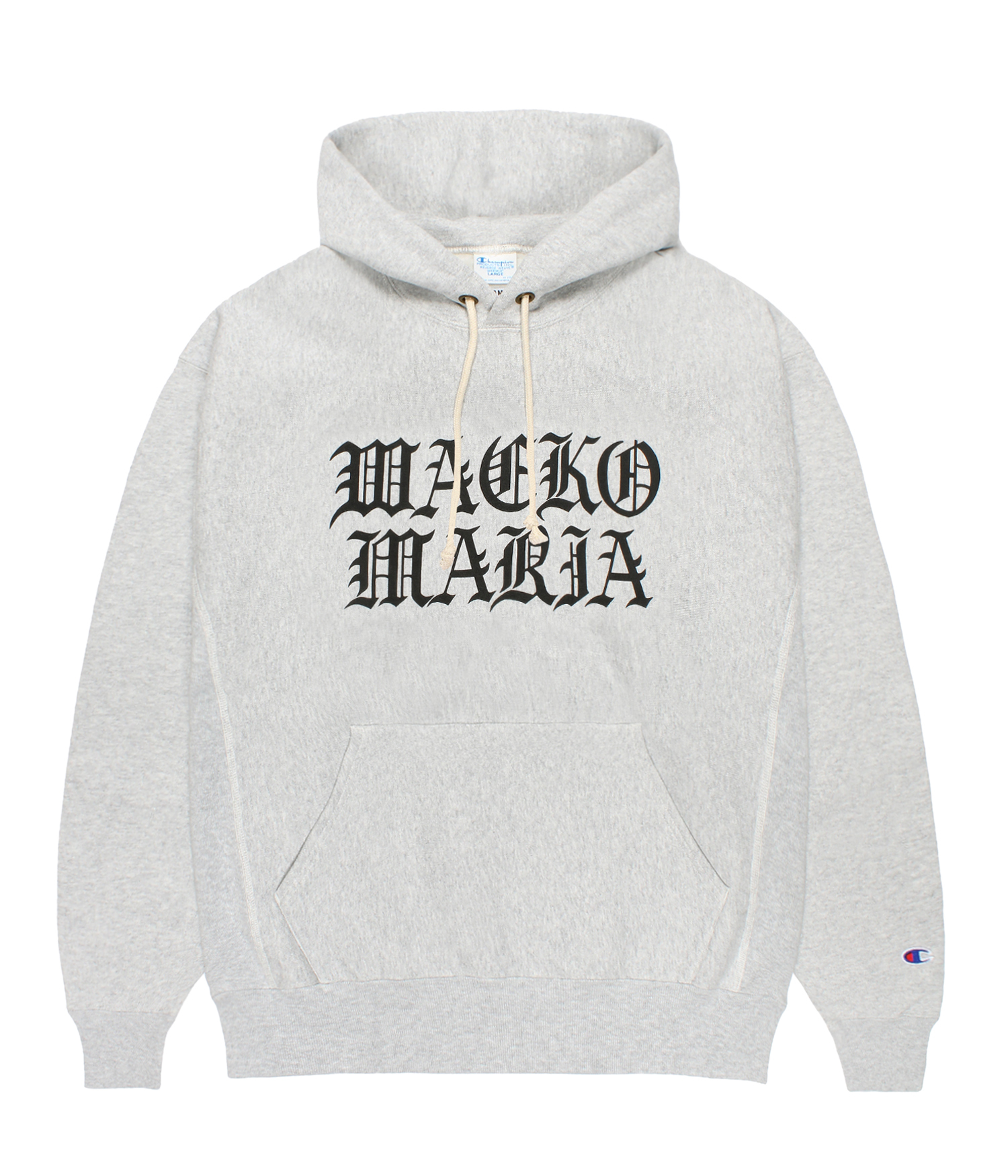 Champion / REVERSE WEAVE HOODED SWEAT SHIRT-6951-GREY