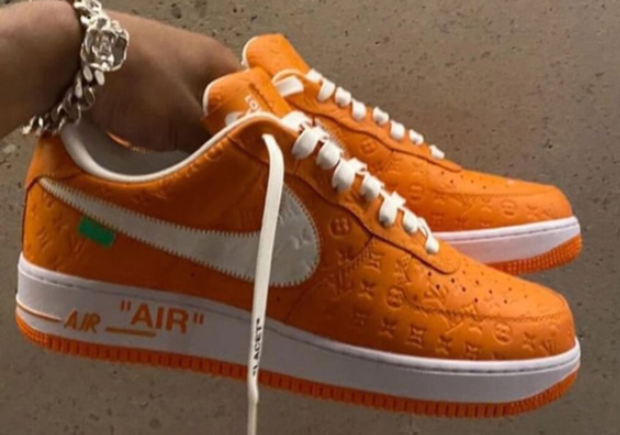【新商品発売】【今年の新商品】The Louis Vuitton x Nike Air Force 1【本物保証】【代金引換】七色