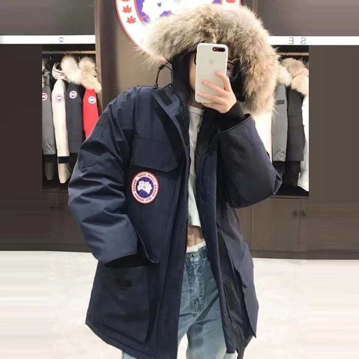 CANADA GOOSE／加拿大鵝 08遠征款 Expedition派克大衣4660M 男女情侶款羽絨服外套 中長款大衣