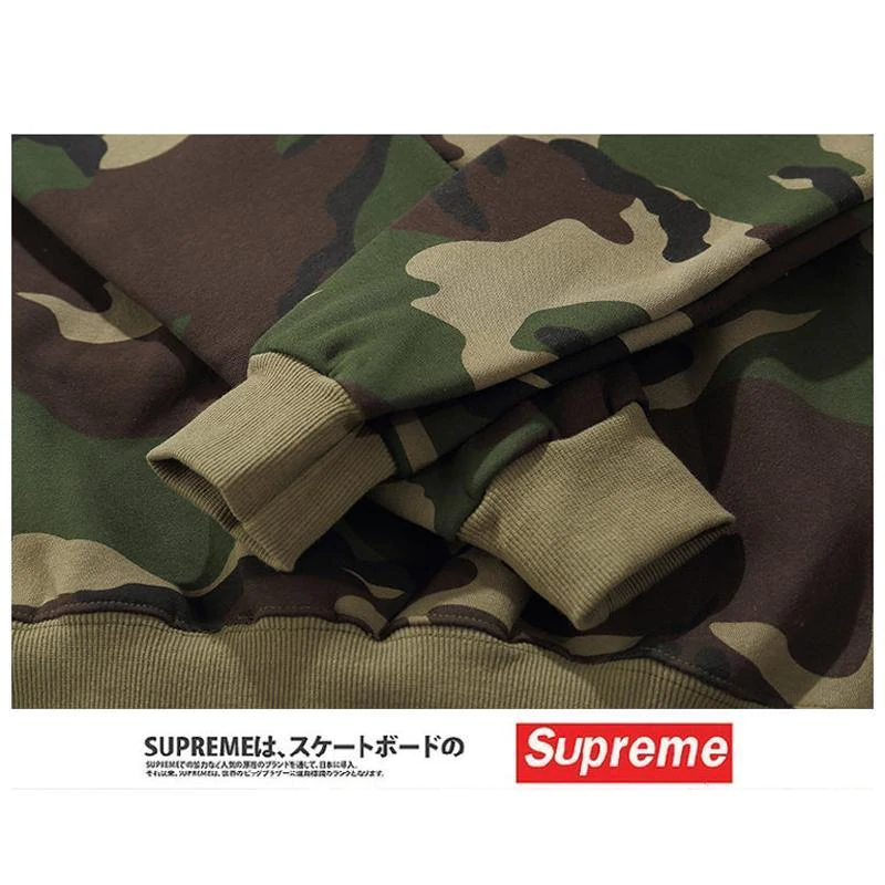 Supreme (シュプリーム) 15FW ボックスロゴ クルーネック スウェットシャツ(Box Logo Crewneck Sweatshirt) 迷彩