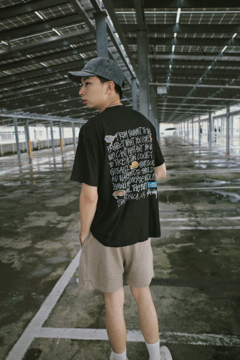 台北店限量專區㊙STÜSSY SUMMIT TO SEA 海洋TEE (黑/白)