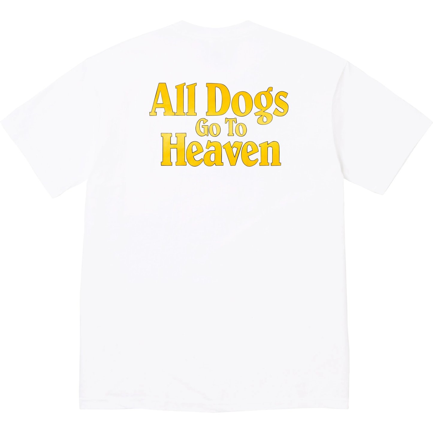 Supreme 25FW All Dogs Go To Heaven Tee
