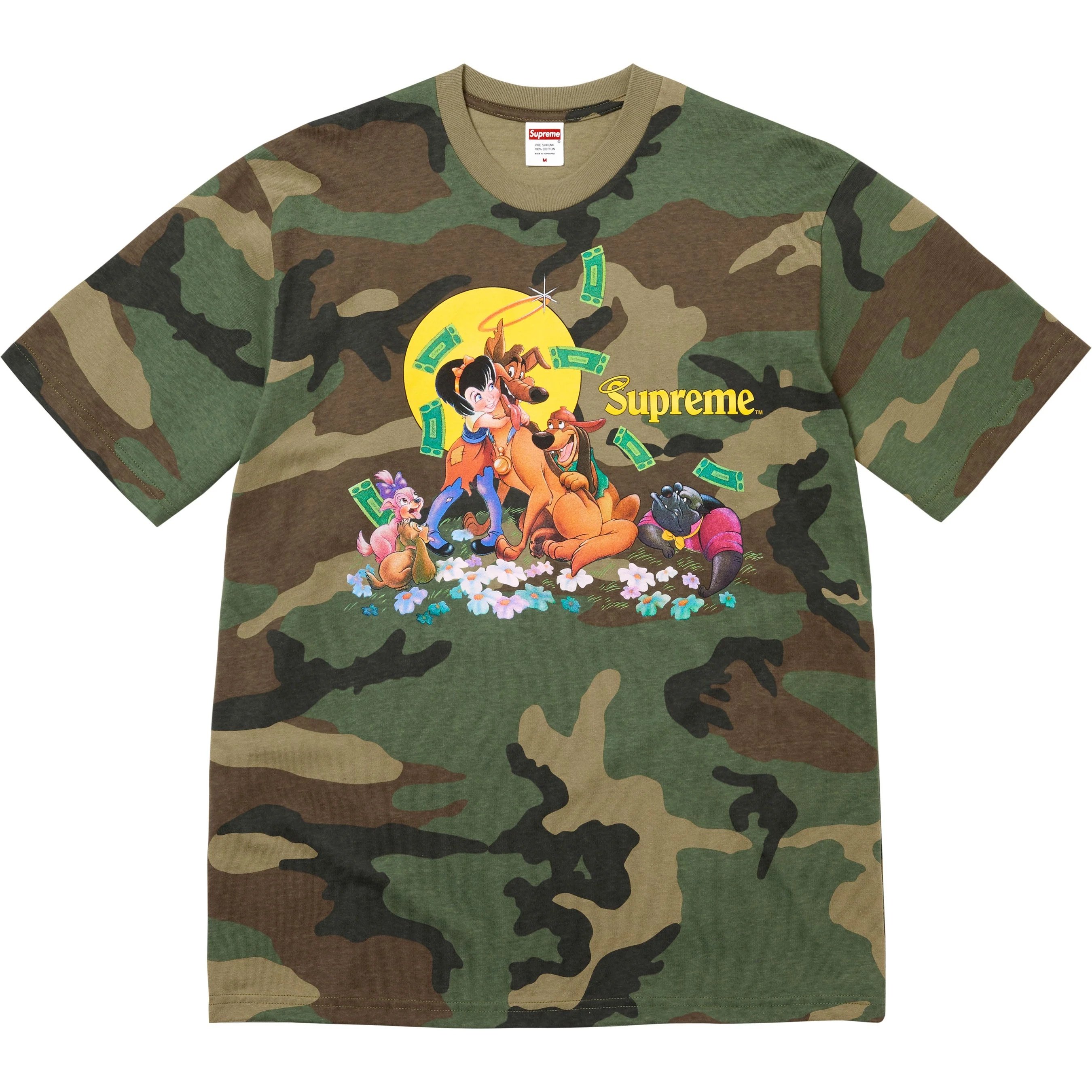 Supreme 25FW All Dogs Go To Heaven Tee