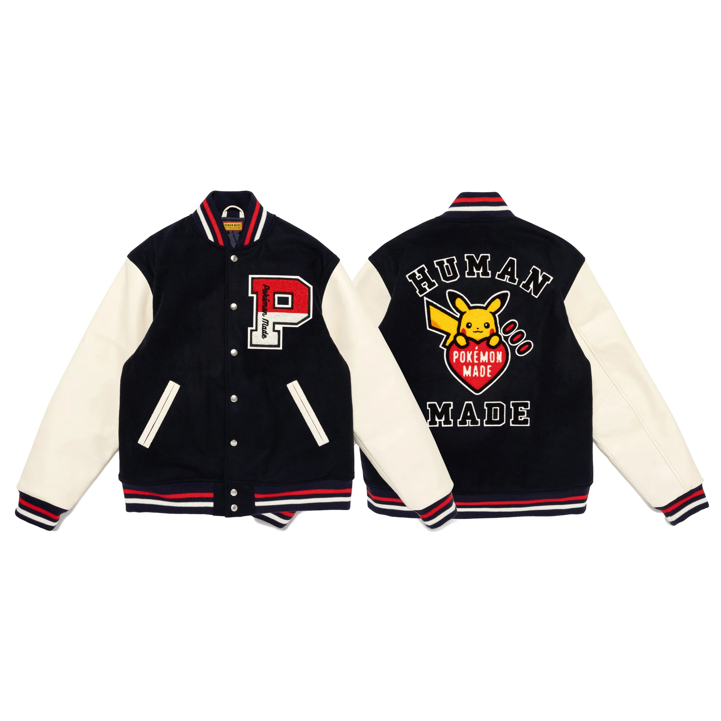 HUMAN MADE POKEMON MADE VARSITY JACKET