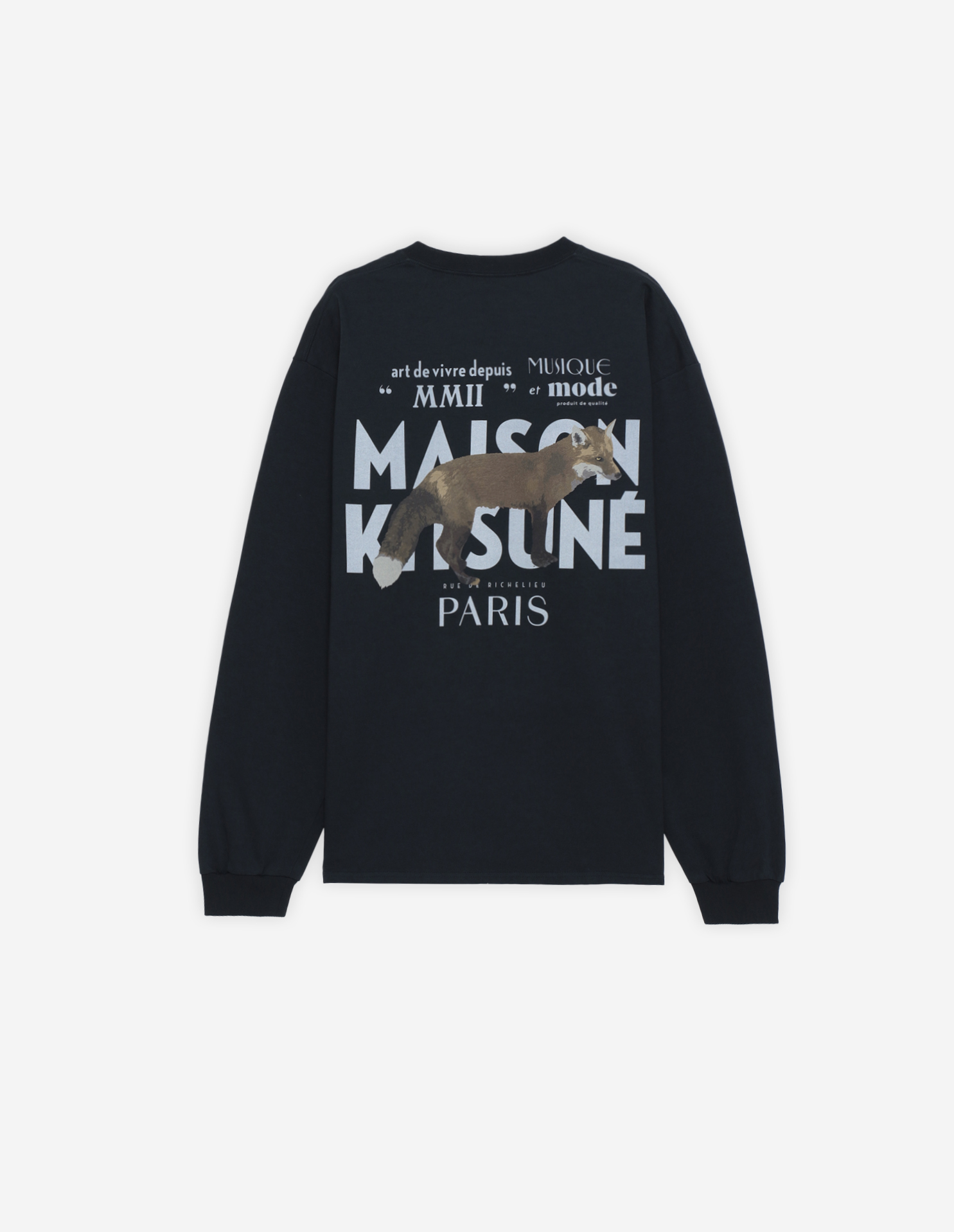 JP EXCLUSIVE フォックス LS Tシャツ Tシャツ black