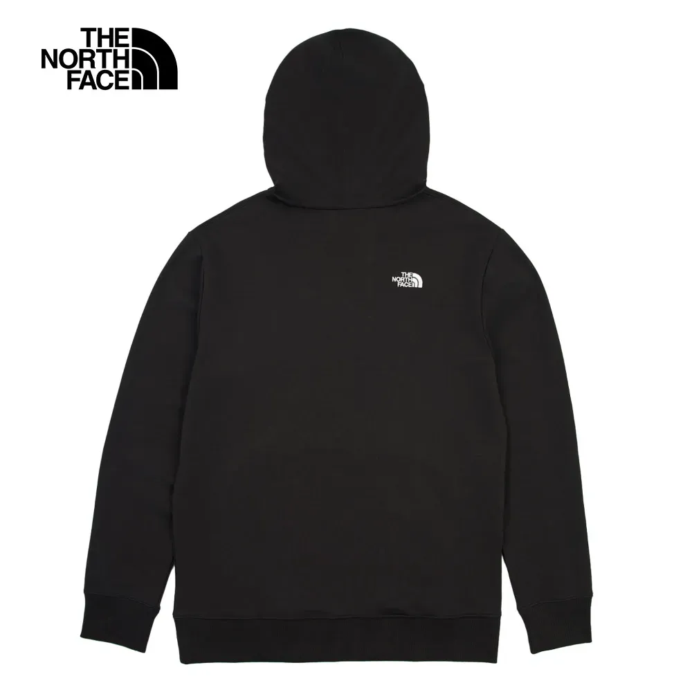 ザ・ノース・フェイス ブラックハート刺繍ロゴプリント 長袖フード付きTシャツ メンズ・レディース｜8D7SJK3