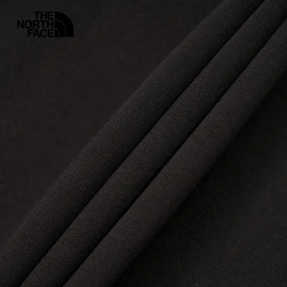 ザ・ノース・フェイス ブラックハート刺繍ロゴプリント 長袖フード付きTシャツ メンズ・レディース｜8D7SJK3