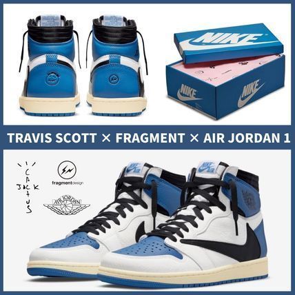 【本物保証 /関税・送料無料】★JORDAN 1 X TRAVIS SCOTT X FRAGMENT RETRO HIGH