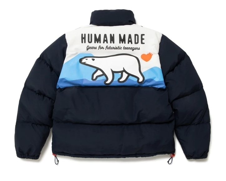 ★【本物保証 /関税・送料無料】BTS愛用ブランド人気レアHuman madeアニマルダウン クマ