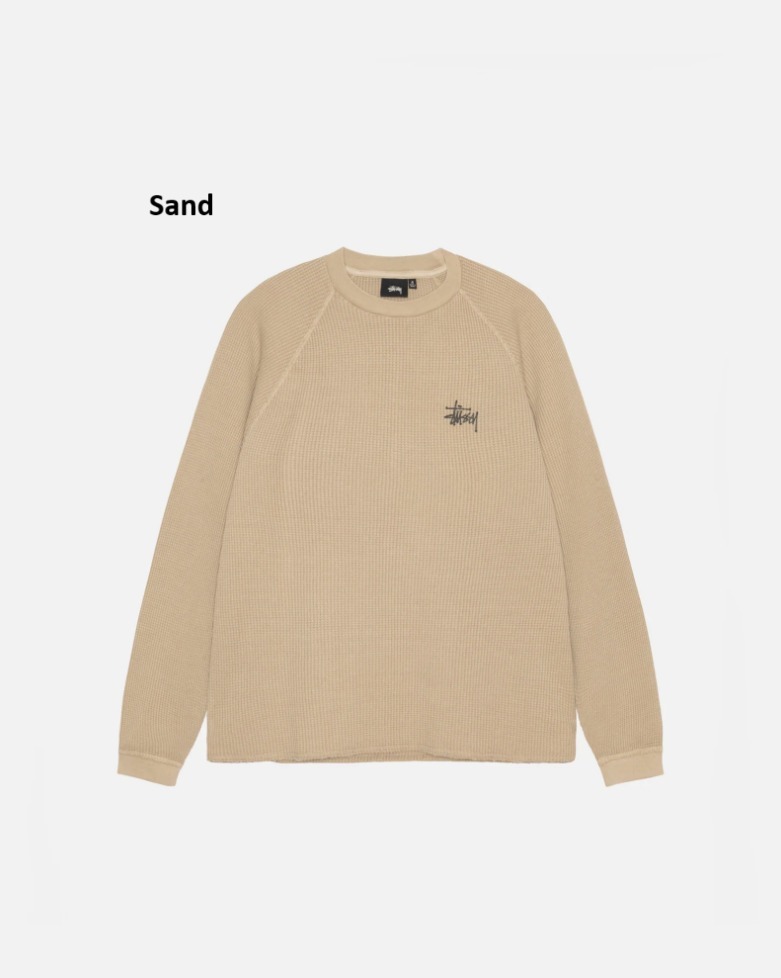早い者勝ち！【日本完売カラー有】Stussy 25SS ラグラン L/S Tee