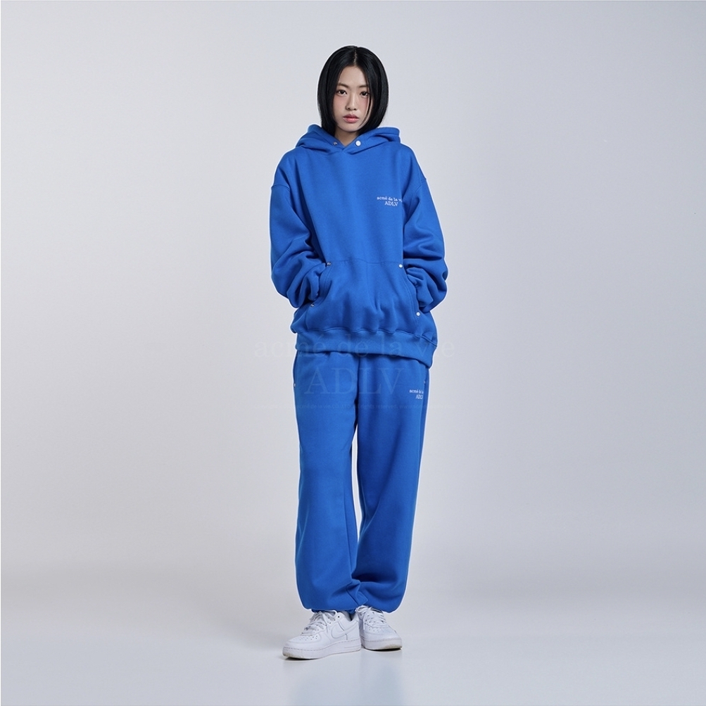 Acme de la Vie◆基本的なエンブレムラベルリベットウォームパーカー