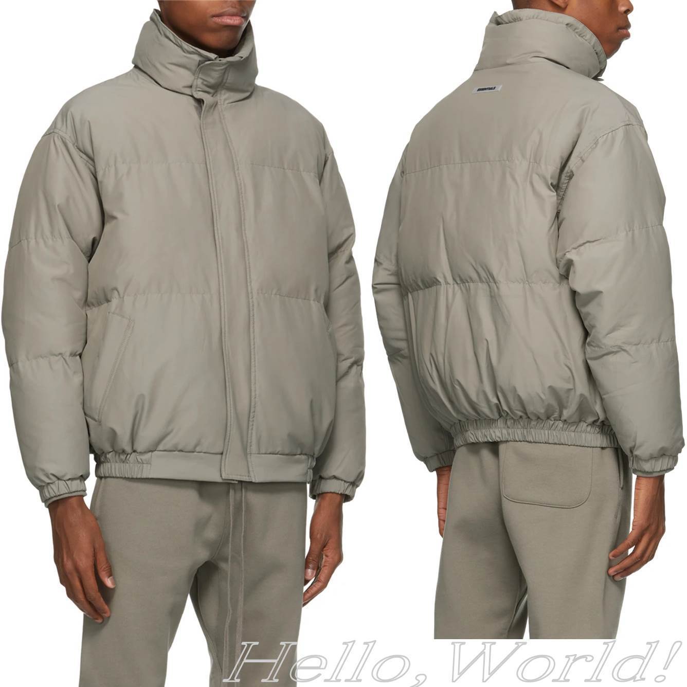 Fear of God ESSENTIALS 日本 限定 コットン Pufferジャケット