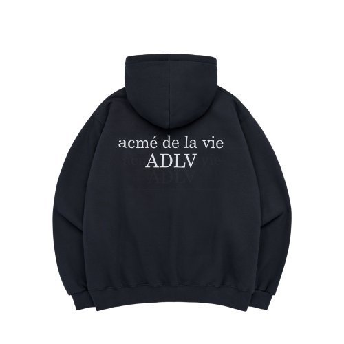 Acme de la Vie◆基本的なエンブレムラベルリベットウォームパーカー