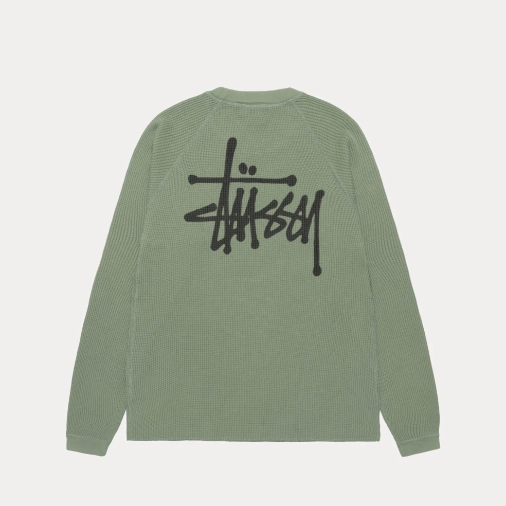 早い者勝ち！【日本完売カラー有】Stussy 25SS ラグラン L/S Tee