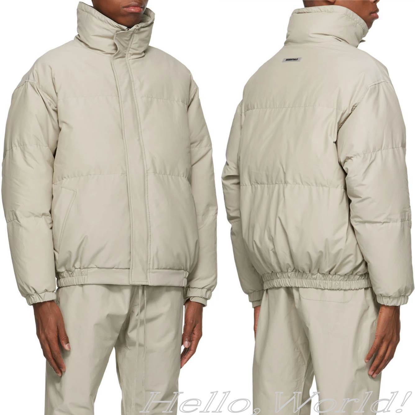 Fear of God ESSENTIALS 日本 限定 コットン Pufferジャケット