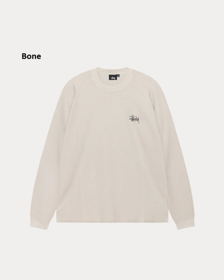 早い者勝ち！【日本完売カラー有】Stussy 25SS ラグラン L/S Tee