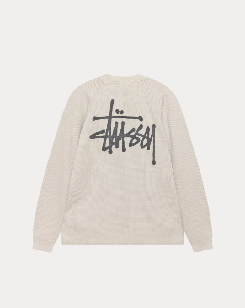 早い者勝ち！【日本完売カラー有】Stussy 25SS ラグラン L/S Tee