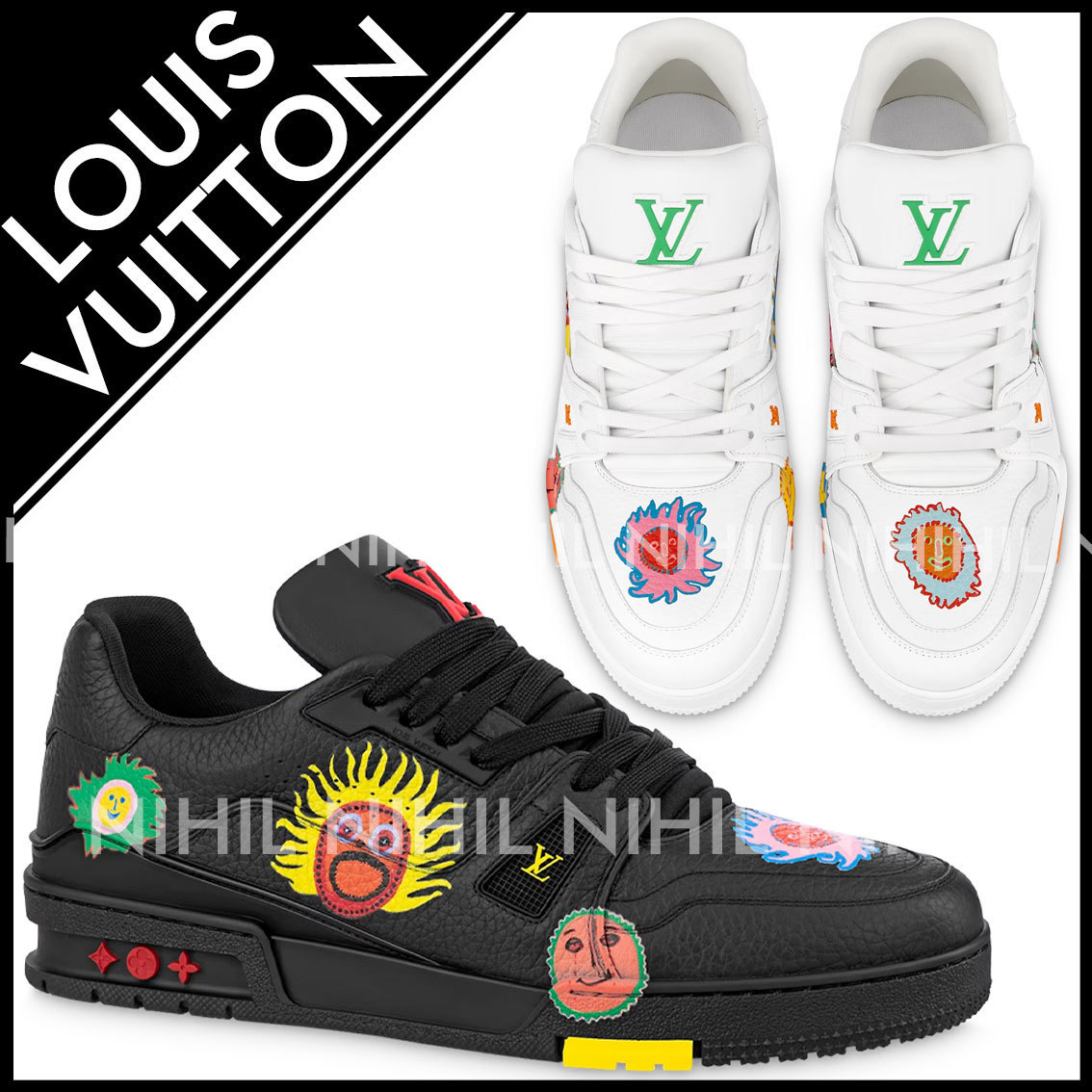 新作【関税送料込】Louis VuittonYK Trainers スニーカー