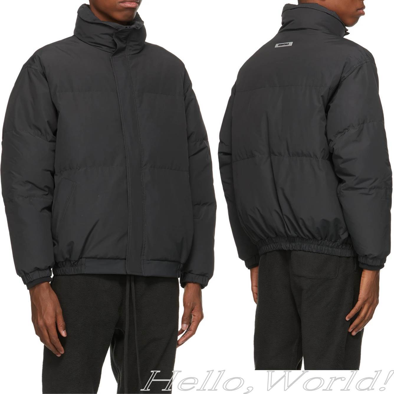 Fear of God ESSENTIALS 日本 限定 コットン Pufferジャケット