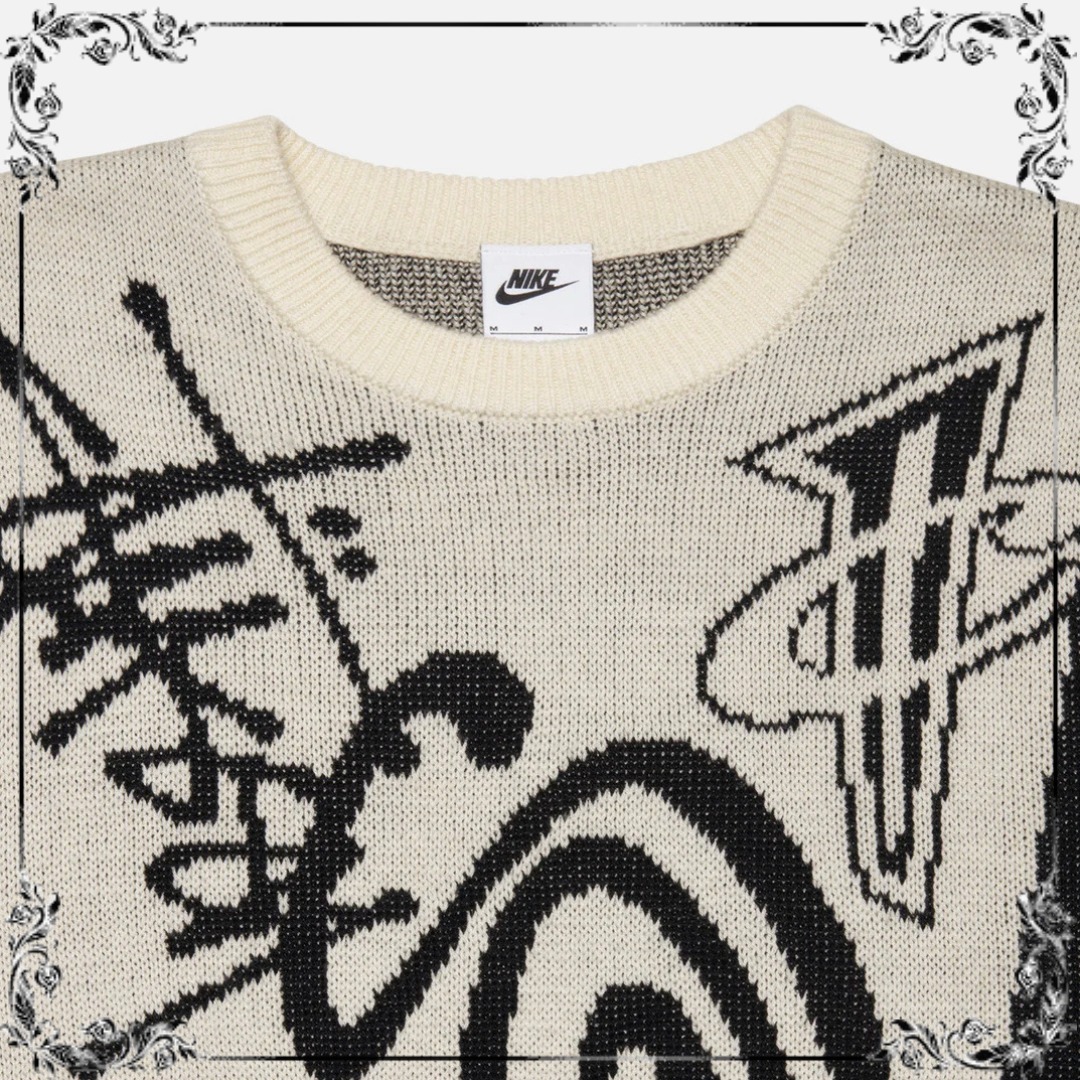 Stussy × Nike Knit Sweater ニット セーター ○関送無料○