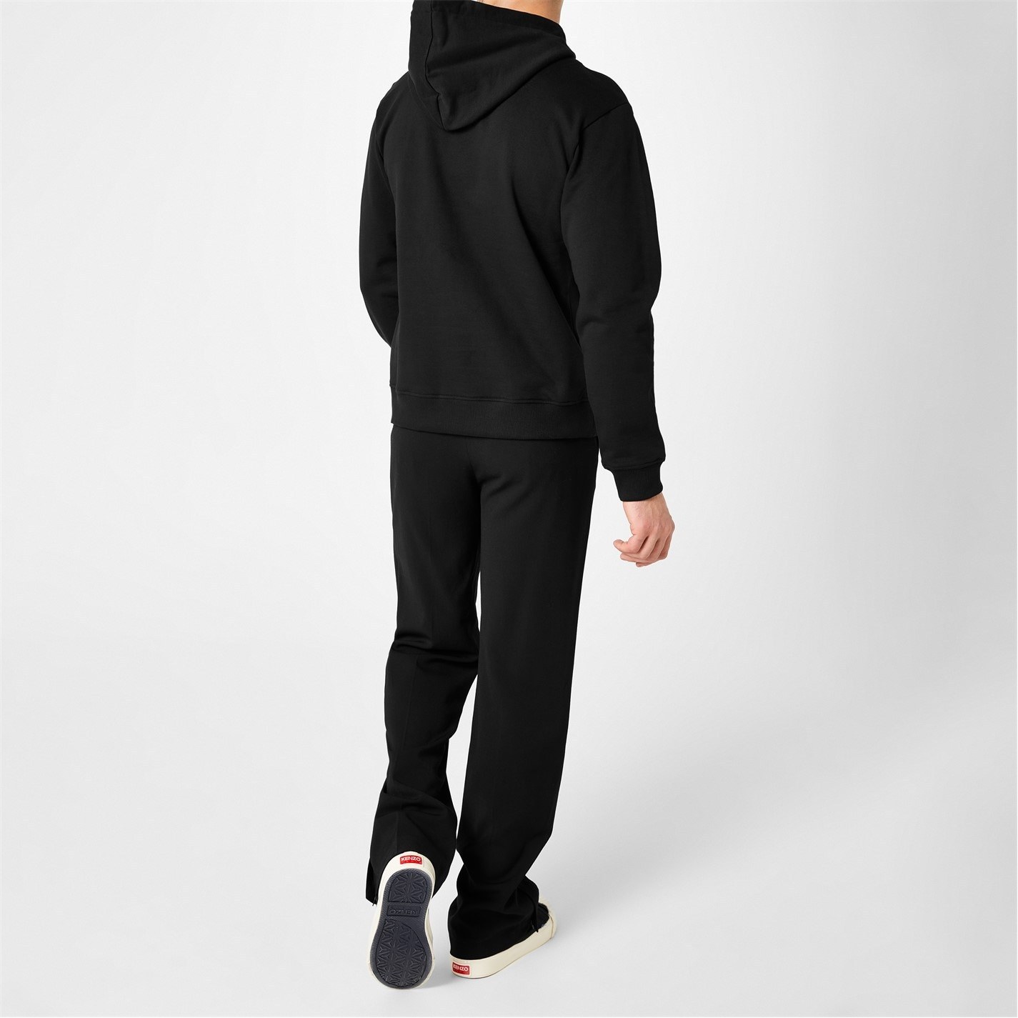 関税送料込☆KENZO タイガーロゴ パーカー ブラック 男女兼用