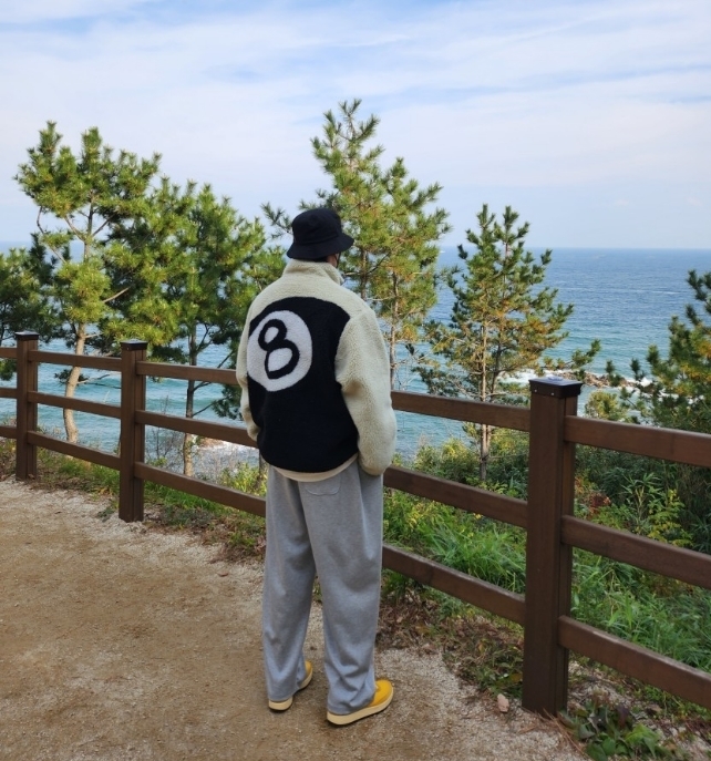 ☆送料関税込☆Stussy 8 Ball Sherpa Jacket Natural☆超人気☆